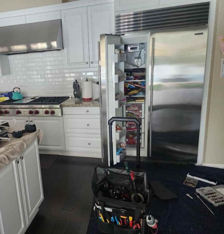Sub-Zero Freezer Ice Maker Replacement in Irvine