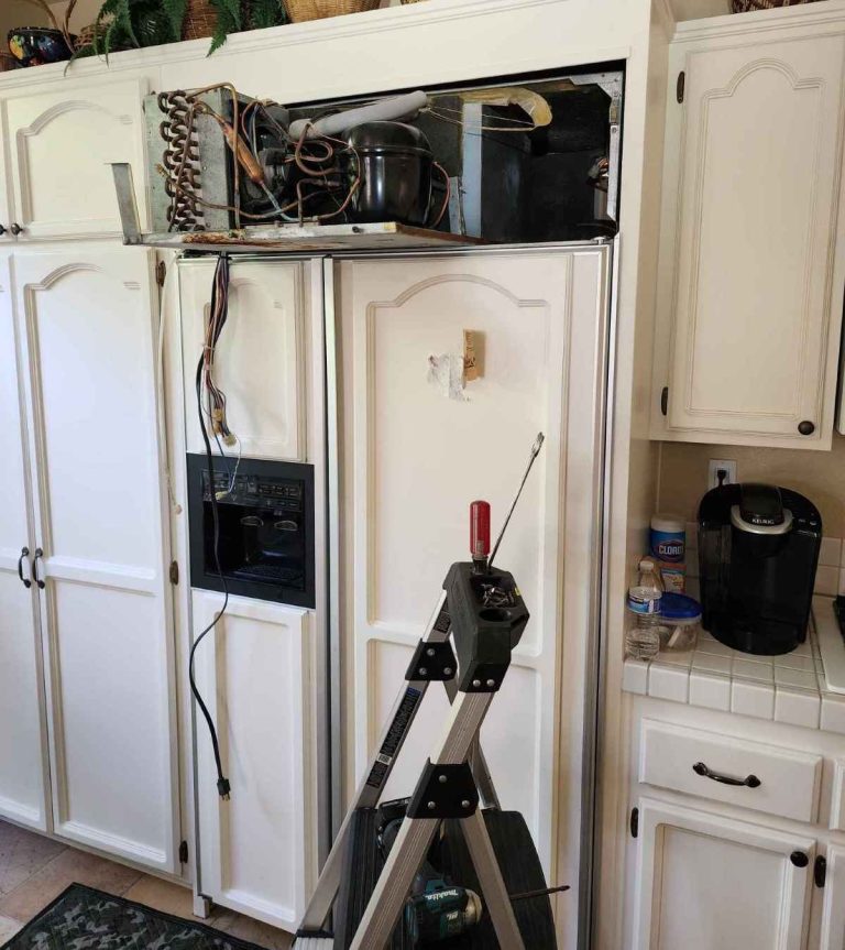 Sub-Zero Refrigerator Compressor Replacement in Newport Beach